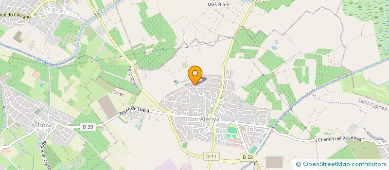 localisation de l'entreprise MONSIEUR RYAN NUNES  ALENYA