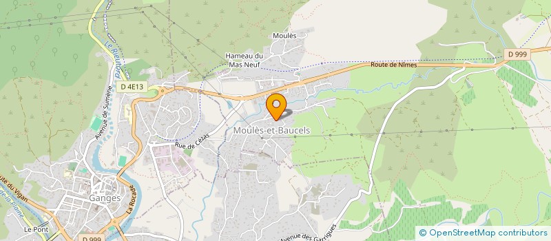 localisation de l'entreprise MONSIEUR RYAN ORENGO  MOULES-ET-BAUCELS