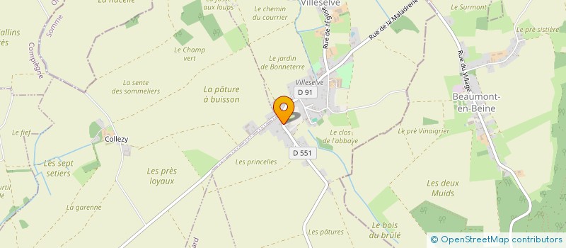 localisation de l'entreprise MONSIEUR RYAN PASETTO  VILLESELVE