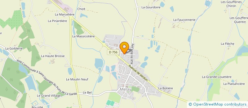 localisation de l'entreprise MONSIEUR RYAN PINARD  CHEMILLE-EN-ANJOU