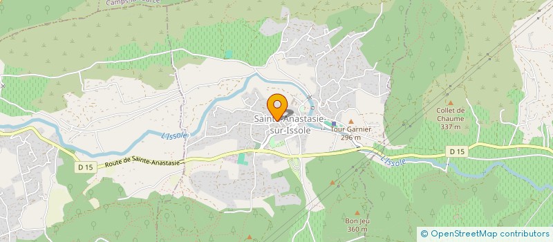 localisation de l'entreprise MONSIEUR RYAN PORRE  LA ROQUEBRUSSANNE