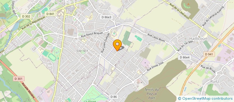 localisation de l'entreprise MONSIEUR RYAN PRZYBYLSKI  BRUAY-LA-BUISSIERE