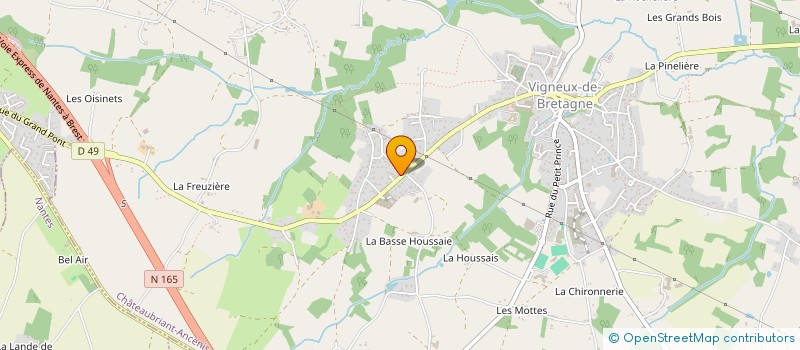 localisation de l'entreprise MONSIEUR RYAN QUERE  VIGNEUX-DE-BRETAGNE