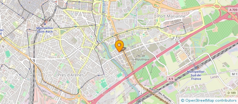 localisation de l'entreprise MONSIEUR RYAN RAHIM à MONTPELLIER