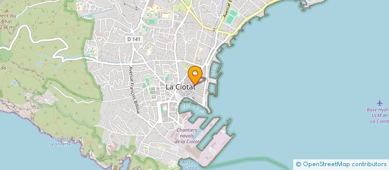 localisation de l'entreprise MONSIEUR RYAN ROTHENHOFER  LA CIOTAT