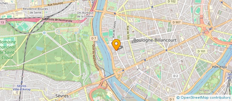 localisation de l'entreprise MONSIEUR RYAN SPIESS à BOULOGNE-BILLANCOURT