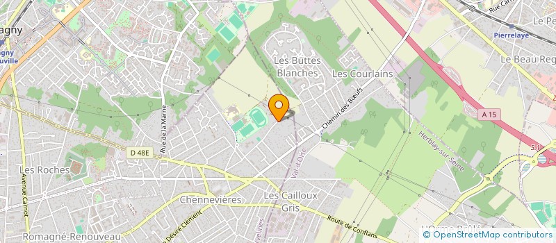 localisation de l'entreprise MONSIEUR RYAN VAIS  CONFLANS-SAINTE-HONORINE