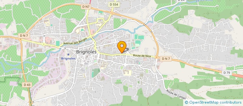 localisation de l'entreprise MONSIEUR RYAN ZABOUB  BRIGNOLES