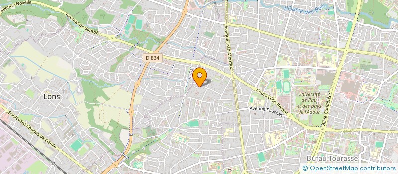 localisation de l'entreprise MONSIEUR RYAN ZAMBO NGUELE - - LASSALLE  BILLERE