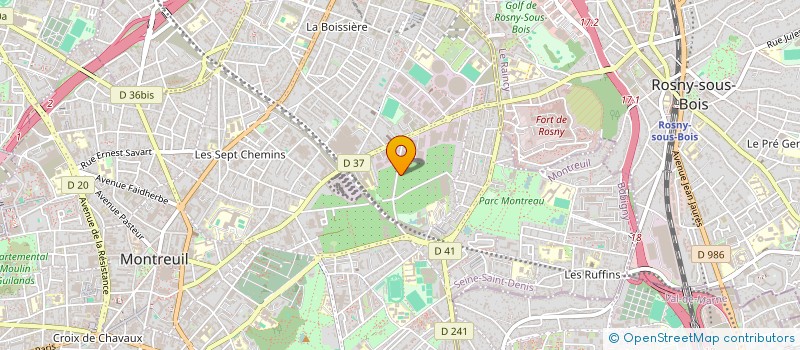 localisation de l'entreprise MONSIEUR RYANE BRION à MONTREUIL