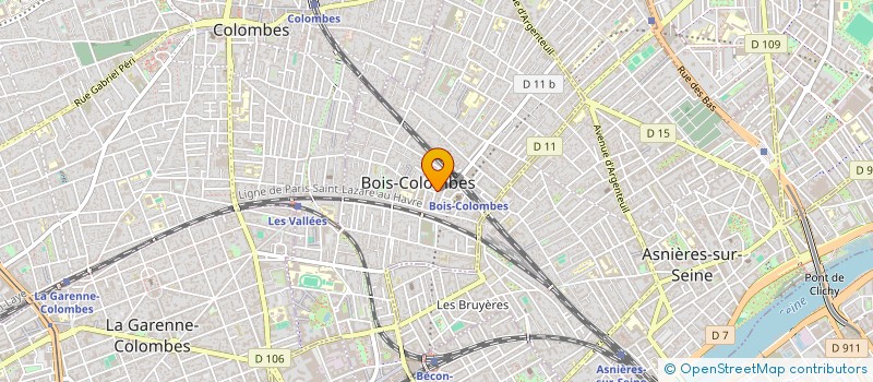 localisation de l'entreprise MONSIEUR RYANE DJAHKA à BOIS-COLOMBES