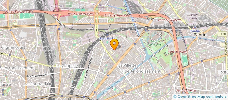 localisation de l'entreprise MONSIEUR RYANE DJAHRA  PARIS