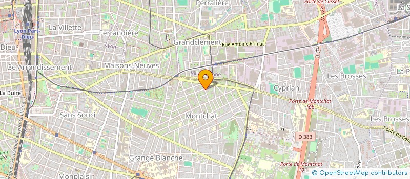 localisation de l'entreprise MONSIEUR RYANE HENNI  LYON