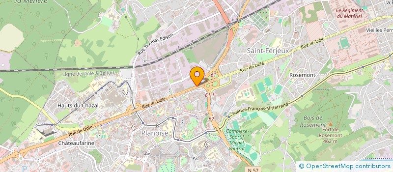 localisation de l'entreprise MONSIEUR RYANE TOUEL  BESANCON