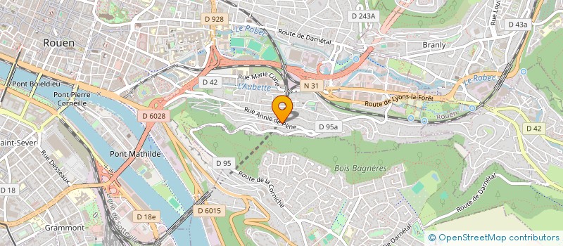 localisation de l'entreprise MONSIEUR RYCHARD LEFEBVRE à ROUEN