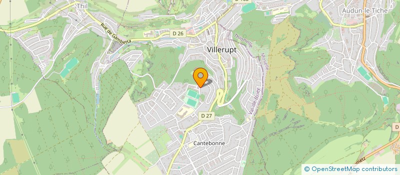 localisation de l'entreprise MONSIEUR RYLESS BAHI  VILLERUPT