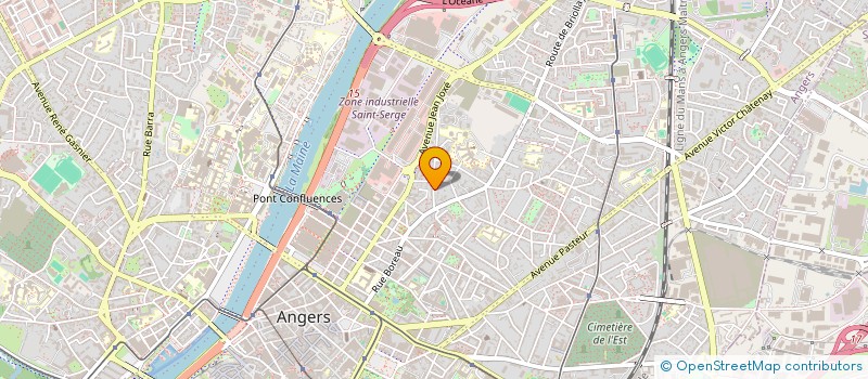 localisation de l'entreprise MONSIEUR RYMOND RAAD GHOSN à ANGERS