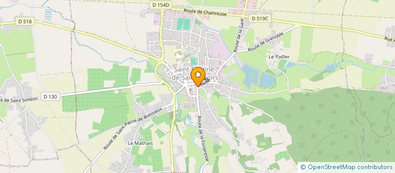 localisation de l'entreprise MONSIEUR RYSZARD ARCISZEWSKI  SAINT-ETIENNE-DE-SAINT-GEOIRS