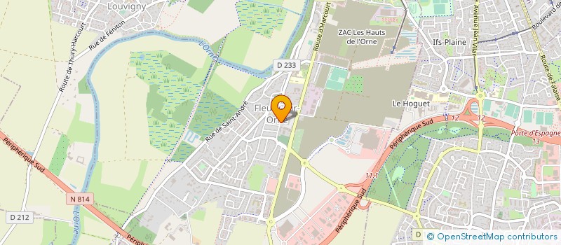 localisation de l'entreprise MONSIEUR RYSZARD DEC  FLEURY-SUR-ORNE