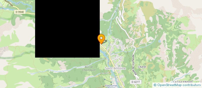 localisation de l'entreprise MONSIEUR RYSZARD RYCHLICKI  VALLOUISE-PELVOUX