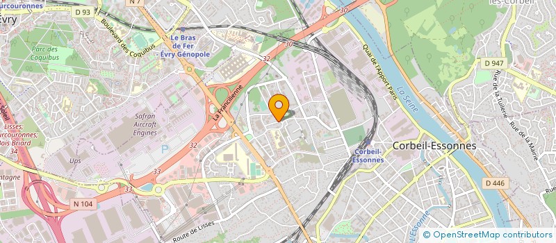 localisation de l'entreprise MONSIEUR SA D ELHOUJJAJI à CORBEIL-ESSONNES