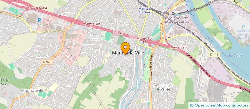 localisation de l'entreprise MONSIEUR SA MENDES DA SILVA  MANTES-LA-VILLE