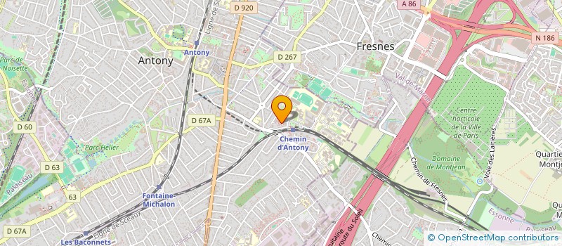 localisation de l'entreprise MONSIEUR SA MENDY à ANTONY