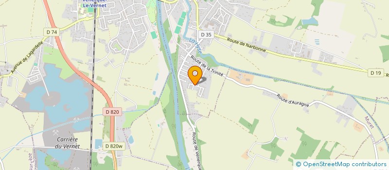 localisation de l'entreprise MONSIEUR SAA BREHOUO  VENERQUE