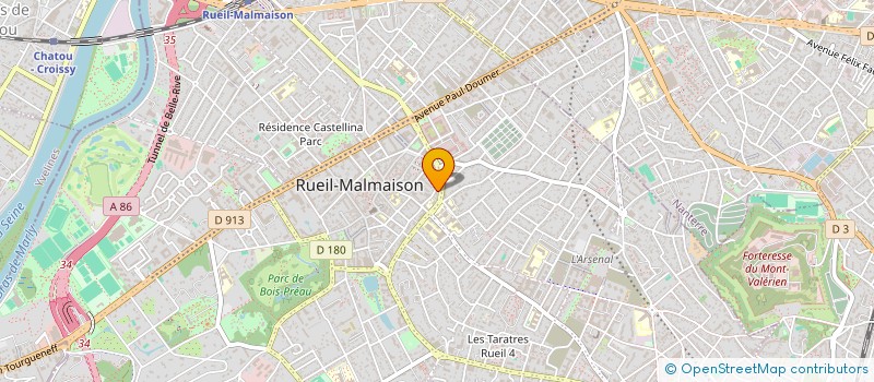 localisation de l'entreprise MONSIEUR SAAD AABASS à RUEIL-MALMAISON