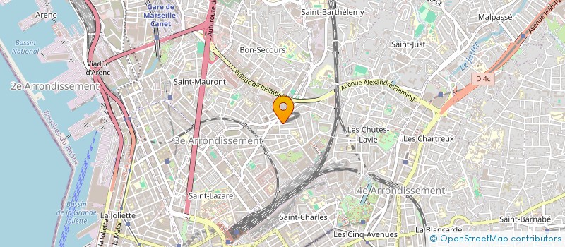 localisation de l'entreprise MONSIEUR SAAD AIT CHABANE à MARSEILLE