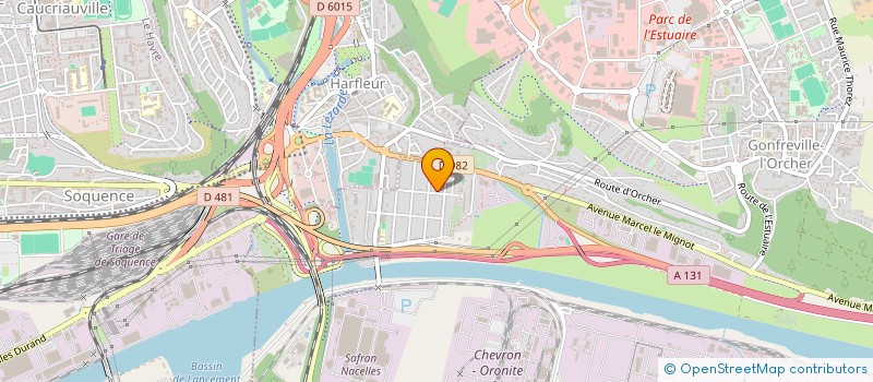 localisation de l'entreprise MONSIEUR SAAD-ALLAH BELYCH  GONFREVILLE-L'ORCHER