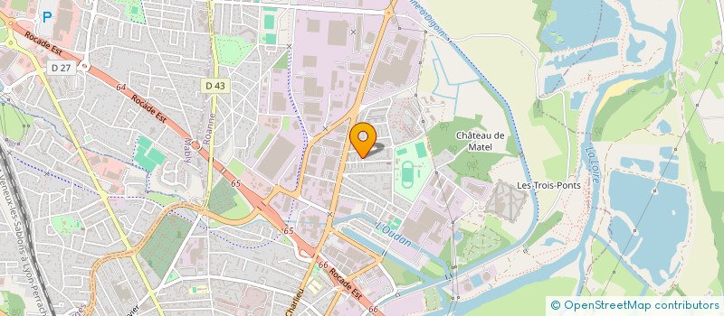 localisation de l'entreprise MONSIEUR SAAD AZZEDDINE à ROANNE