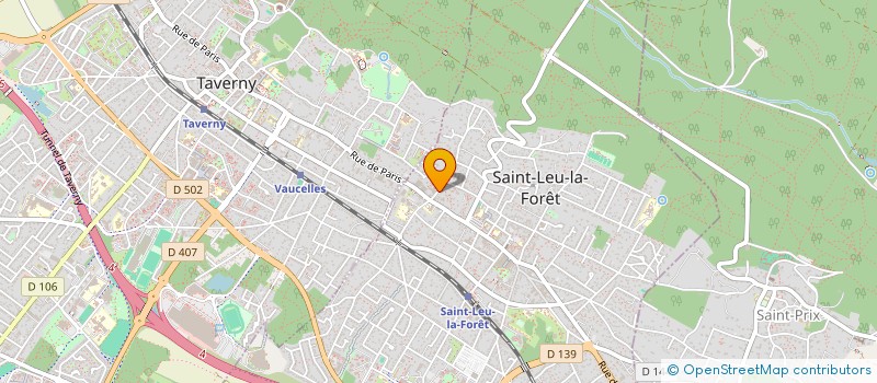 localisation de l'entreprise MONSIEUR SAAD BELGUENDOUZ  SAINT-LEU-LA-FORET