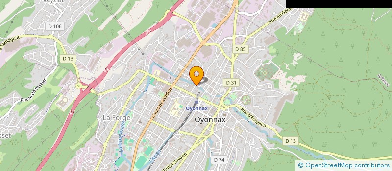 localisation de l'entreprise MONSIEUR SAAD BELKHIRI à OYONNAX