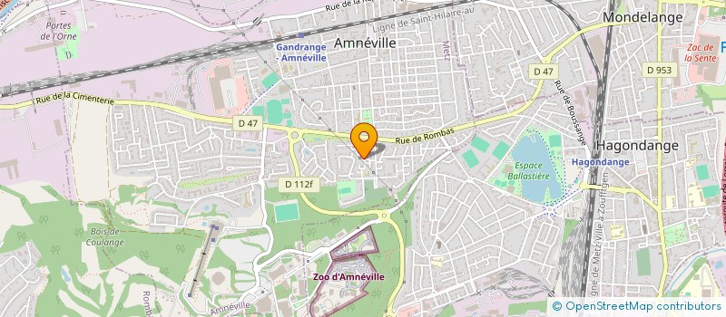 localisation de l'entreprise MONSIEUR SAAD BOURAOUI  AMNEVILLE