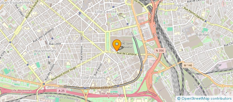 localisation de l'entreprise MONSIEUR SAAD BOUYA  VILLENEUVE-D'ASCQ