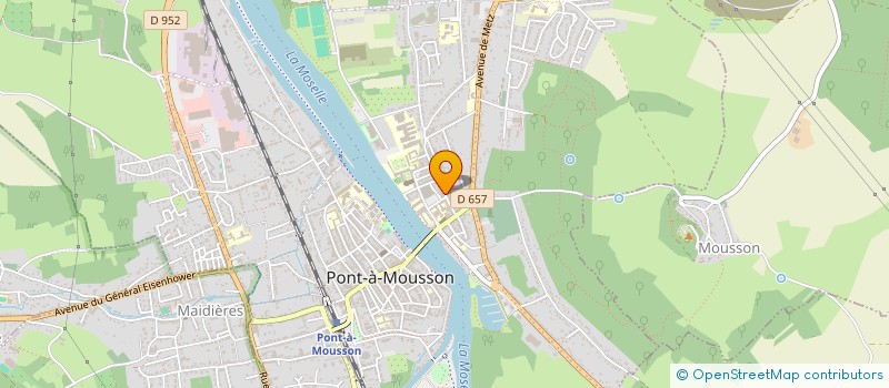 localisation de l'entreprise MONSIEUR SAAD CHARFI  PONT-A-MOUSSON