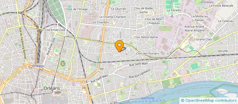 localisation de l'entreprise MONSIEUR SAAD DAHI  ORLEANS