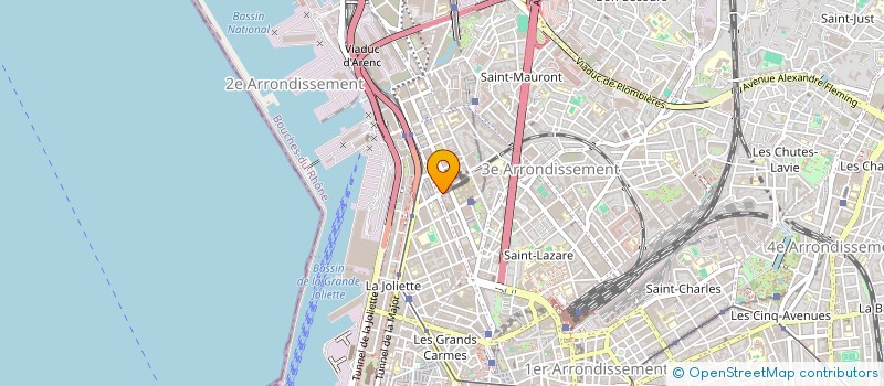 localisation de l'entreprise MONSIEUR SAAD DAHOUD à MARSEILLE
