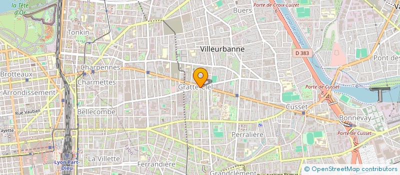 localisation de l'entreprise MONSIEUR SAAD DJLILI  VILLEURBANNE