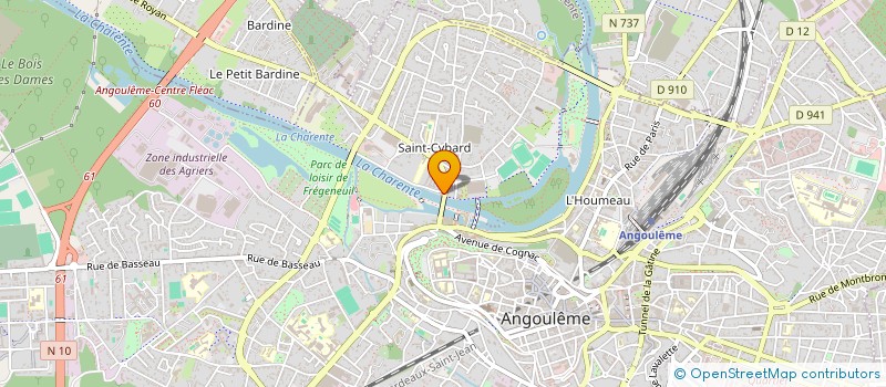 localisation de l'entreprise MONSIEUR SAAD-EDDINE BOUAZZA à ANGOULEME