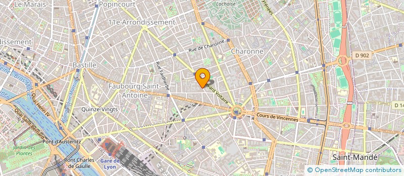 localisation de l'entreprise MONSIEUR SAAD EL FAKHARANY  PARIS