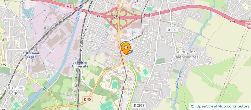 localisation de l'entreprise MONSIEUR SAAD EL HSISSEN  AULNOY-LEZ-VALENCIENNES