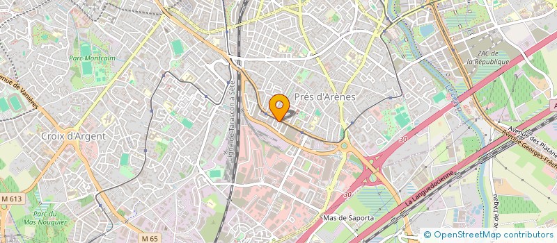 localisation de l'entreprise MONSIEUR SAAD EL MOUSSAIR à MONTPELLIER
