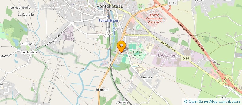 localisation de l'entreprise MONSIEUR SAAD EL OUARIACHI TANI  PONTCHATEAU