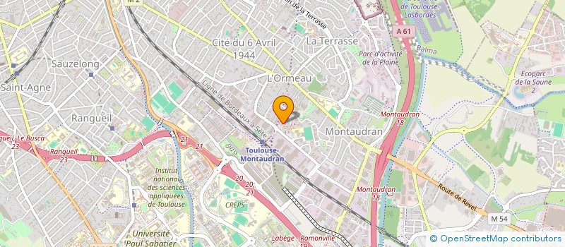 localisation de l'entreprise MONSIEUR SAAD ELABID AMRANI à TOULOUSE