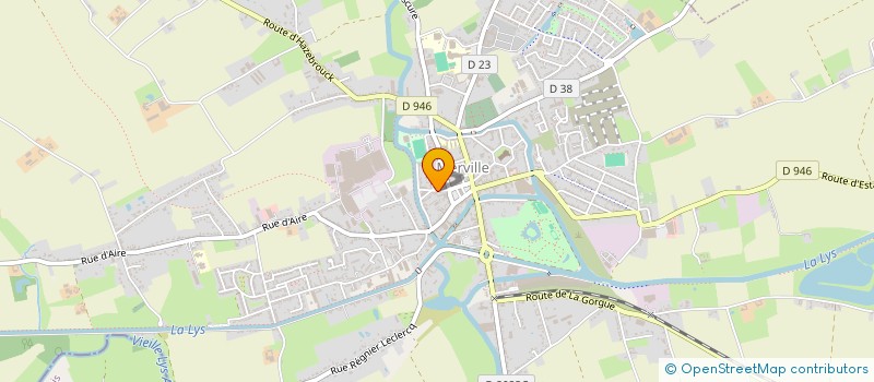 localisation de l'entreprise MONSIEUR SAAD GHOUL  MERVILLE