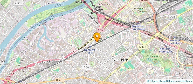 localisation de l'entreprise MONSIEUR SAAD HANANCHA  NANTERRE