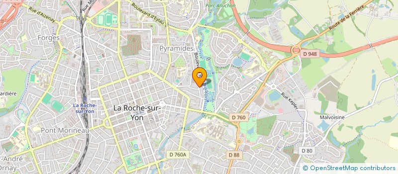localisation de l'entreprise MONSIEUR SAAD HASSAN GELEH à LA ROCHE-SUR-YON