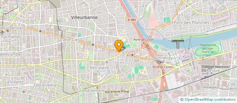 localisation de l'entreprise MONSIEUR SAAD HASSAN KHATER  VILLEURBANNE